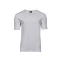 T-shirt stretch col V vierge ou à personnaliser - Express et pas cher
