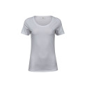 T-shirt stretch col rond vierge ou à personnaliser - Express et pas cher