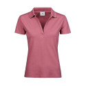 Polo stretch col V femme Bio vierge ou à personnaliser