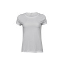 T-shirt manches retroussées vierge ou à personnaliser - Express et pas cher