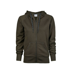 Sweat zippé femme vierge ou à personnaliser - Express et pas cher