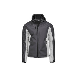 Veste Softshell à capuche homme vierge ou à personnaliser