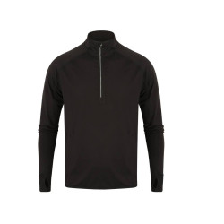 1/4 zip tee-shirt sport vierge ou à personnaliser - Express et pas cher