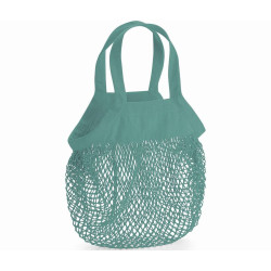 Mini sac filet en coton bio vierge ou avec votre logo
