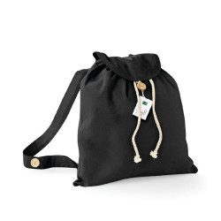 Sac à dos en coton bio vierge ou avec votre logo