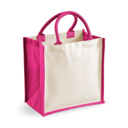 Sac en toile de jute vierge ou avec votre logo