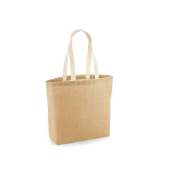 Sac shopper en toile de jute vierge ou avec votre logo