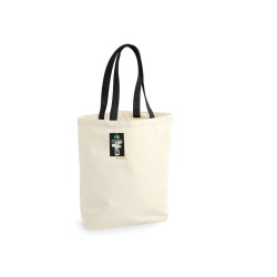 Sac shopping en coton issu du commerce équitable vierge ou à pers