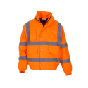 Veste bomber haute visibilité vierge ou à personnaliser - Express et pas cher