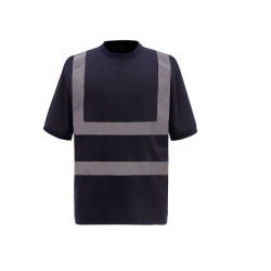 T-shirt manches courtes haute visibilité vierge ou à personnalise