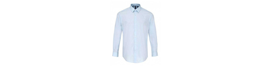 Chemise personnalisée pas cher brodée, floquée ou sérigraphiée