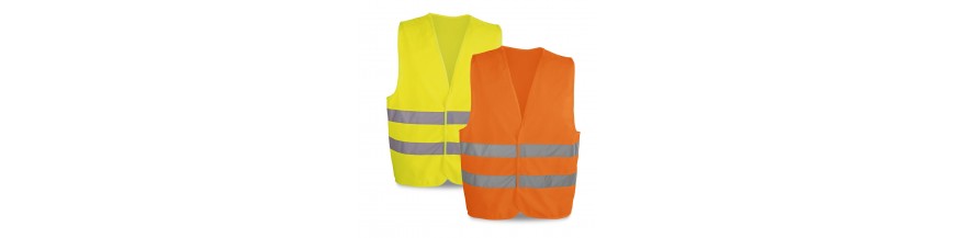 Gilet de haute visibilité personnalisé pas cher brodé