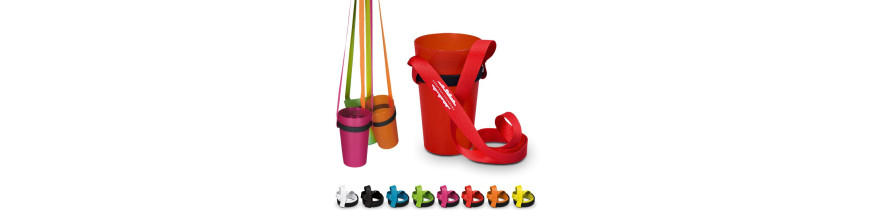 Tour de cou porte gobelet personnalisé