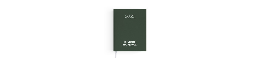 Agenda emboîté 2025/2026 personnalisé